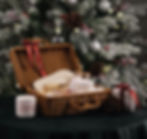 Tailored gift basket as a gesture of appreciation for Christmas