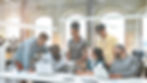 a team working together with the help of modern online tools