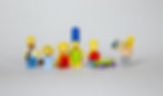 The Simpsons characters in lego form