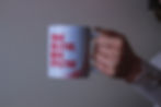 A boring company mug gifted during the holidays