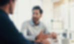 Two coworkers talking about honest feedback