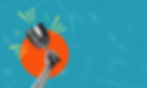 Graphic of a hand holding a trophy against a vibrant, abstract background.