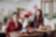 Family showcasing all the red envelopes they received for the Chinese new year celebrations