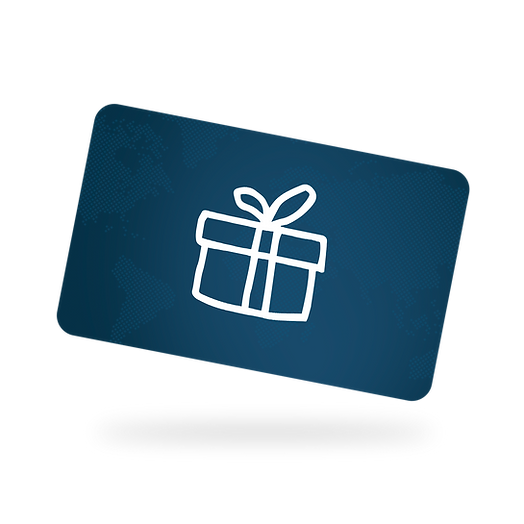 An image depicting a gift card adorned with an icon of a present, symbolizing the gift of choice and flexibility it offers to the recipient.